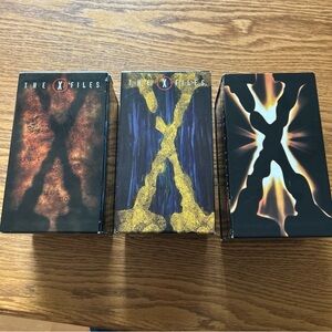 The X Files Box Sets . Lot Of 3 VHS